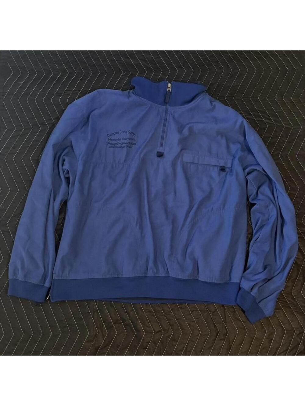 Men's Blue and Navy Jacket